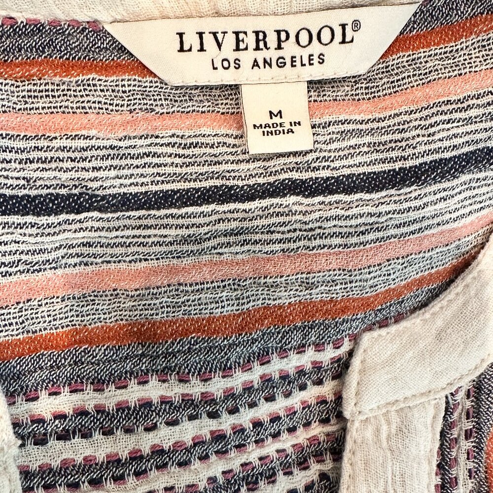 Button Down Shirred Blouse - image 8